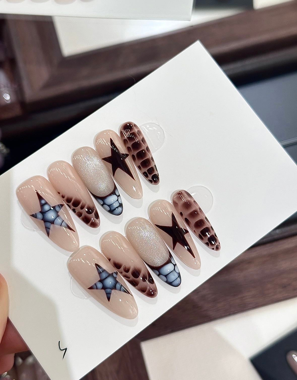 Stellare con stampa coccodrillo